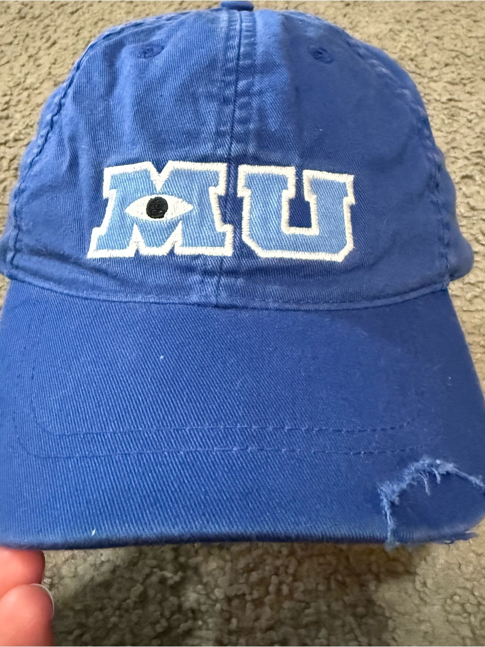 Disney Monsters University Hat Blue